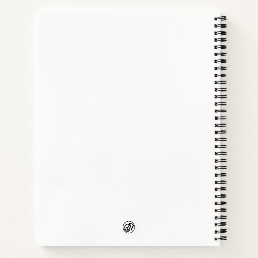 Hand of Creator - Marble Art Notebook ノートブック (裏面)