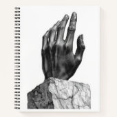 Hand of Creator - Marble Art Notebook ノートブック (正面)