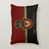 Hand of Hamsa feat: Tree of Life アクセントクッション (正面(垂直))