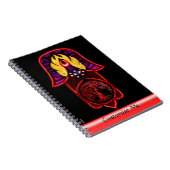 Hand of Hamsa feat: Tree of Life 3 ノートブック (右側)