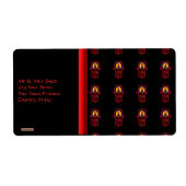 Hand of Hamsa feat: Tree of Life 3 ラベル (正面)