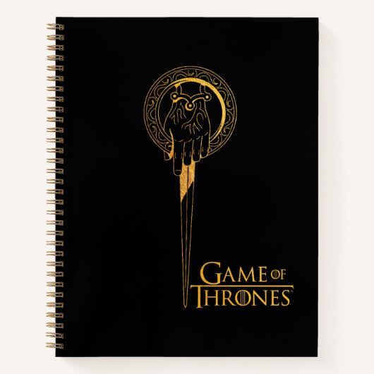 Hand of the King Icon ノートブック (正面)