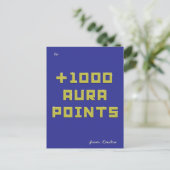 Hand-painted + 1000 Aura points  シーズンポストカード (スタンド正面)
