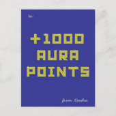 Hand-painted + 1000 Aura points  シーズンポストカード (正面)