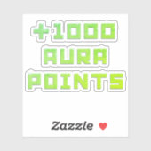 Hand-painted + 1000 Aura points  シール (シート)
