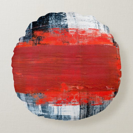  hand painted abstract backgroundart,abstract,pain ラウンドクッション (正面)