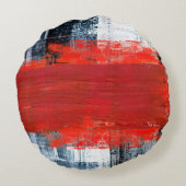  hand painted abstract backgroundart,abstract,pain ラウンドクッション (裏面)
