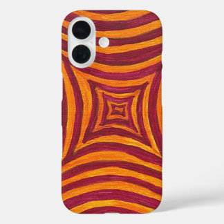 Hand-Painted Abstract Pattern Smartphone Case iPhone 16ケース