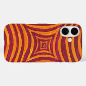 Hand-Painted Abstract Pattern Smartphone Case Case-Mate iPhoneケース (裏面 (横))