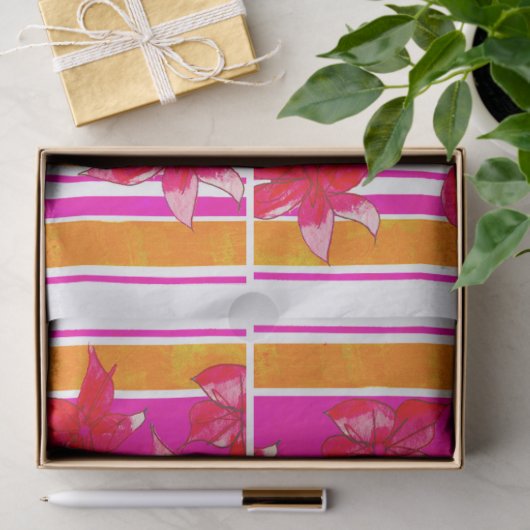 HAND PAINTED BIRTHDAY TISSUE PAPER 薄葉紙 (ギフト)