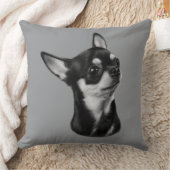 Hand-painted Chihuahua クッション (ブランケット)