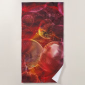 Hand Painted Deep Space Fantasy Painting ビーチタオル (正面)
