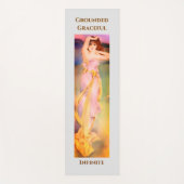 Hand-Painted Goddess Yoga Mat – Mindful Spiritual  ヨガマット (正面)