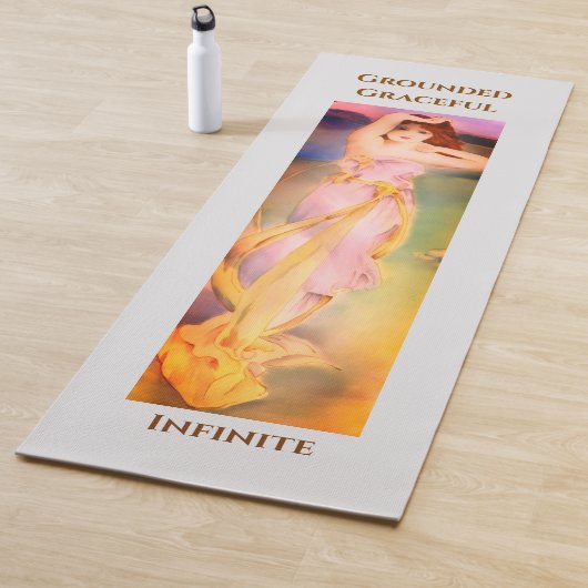 Hand-Painted Goddess Yoga Mat – Mindful Spiritual  ヨガマット (インサイチュ)
