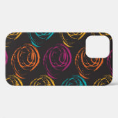 Hand painted grange texture. Ink geometric element Case-Mate iPhoneケース (裏面 (横))