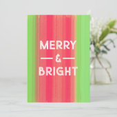 Hand Painted Merry and Bright シーズンカード (スタンド正面)