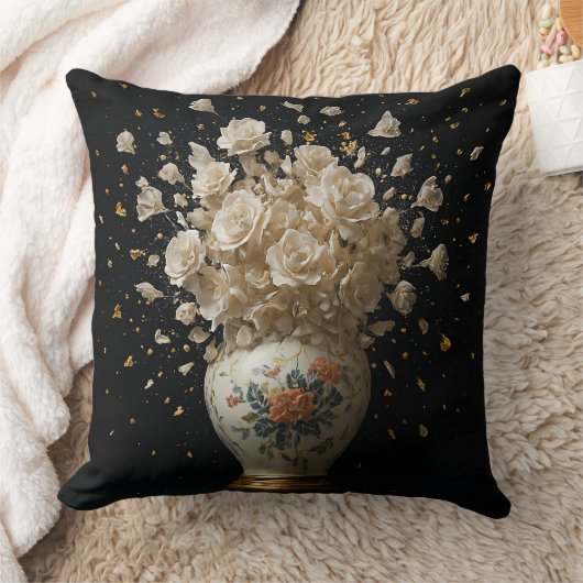 Hand-painted  porcelain  クッション (ブランケット)