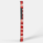 Hand-Painted Red Plaid Phone Case Samsung Galaxyケース (右側面)