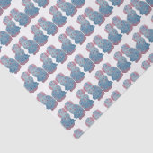 Hand Painted Sisters Staffordshire Dogs Tissue Pap 薄葉紙 (詳細)