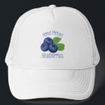 Hand Picked Blueberries キャップ<br><div class="desc">Homemade cooking is just too good to pass by.  Bring some sweet inspiration to your kitchen with this design!</div>