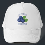 Hand Picked Blueberries キャップ<br><div class="desc">Homemade cooking is just too good to pass by.  Bring some sweet inspiration to your kitchen with this design!</div>