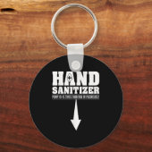 Hand Sanitizer Funny Sarcastic Adult Humor Dirty J キーホルダー (正面)