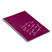 Hand-Scripted Faith Hope & Love Spiritual ノートブック (右側)