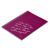 Hand-Scripted Faith Hope & Love Spiritual ノートブック (左側)