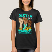 Hand Sister Of A Warrior Ectodermal Dysphasia Awar Tシャツ (正面)