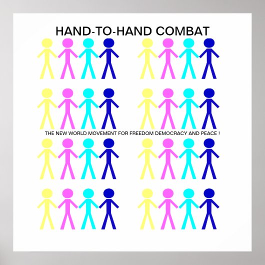 HAND-T0-HAND COMBAT... ポスター (正面)