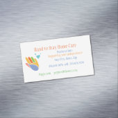 Hand to Stay Homeビジネス気にカード マグネット名刺 (インサイチュ)