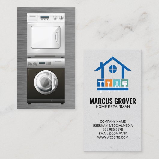 Hand Tools | General Contractor 名刺 (正面/裏面)