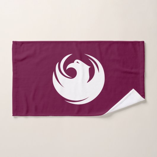 Hand Towel with Flag of Phoenix City ハンドタオル (ハンドタオル)