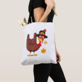 Hand Turkey American Sign Language I Love You Than トートバッグ (クローズアップ)