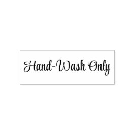 Hand-wash only Stamp セルフインキングスタンプ