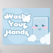 Hand Washing ポスター (正面)