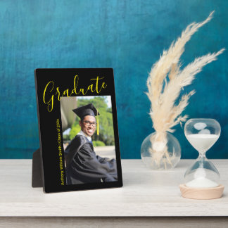 Hand Written Graduate Photo 5 x 7 Desktop フォトプラーク