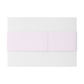  Hand Written Pink Retro Calligraphy Boho Wedding 招待状ベリーバンド (裏面例)