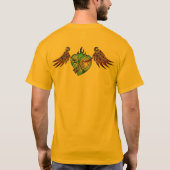 hand würfel tシャツ (裏面)