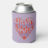 Hand Yoga Red Lavender Can Sleeve 缶クーラー (缶裏面)