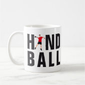 Handball コーヒーマグカップ (左)