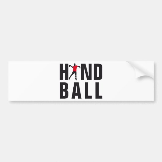 Handball バンパーステッカー (正面)