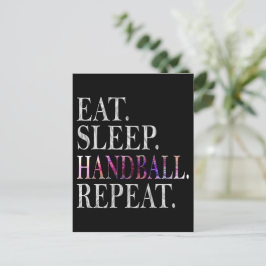 handball ポストカード (スタンド正面)