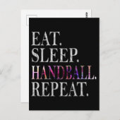 handball ポストカード (正面/裏面)