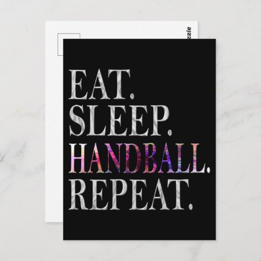 handball ポストカード (正面/裏面)