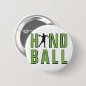Handball 缶バッジ (正面&裏面)