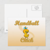 Handball Chick ポストカード (正面/裏面)