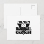 Handball Coach ポストカード (正面/裏面)