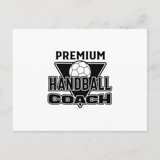 Handball Coach ポストカード (正面)