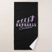 Handball Evolution バスタオル (バスタオル)